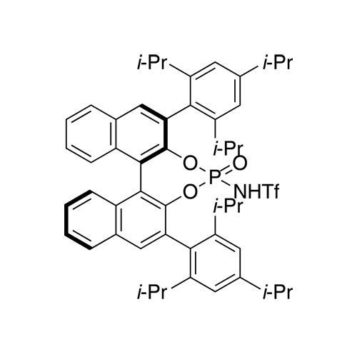 1,​1,​1-​Trifluoro-​N-​[(11bR)​-​4-​oxido-​2,​6-​bis[2,​4,​6-​trisisopropylphenyl]​dinaphtho[2,​1-​d:1',​2'-​f]​[1,​3,​2]​dioxaphosphepin-​4-​yl]​methanesulfonamide
