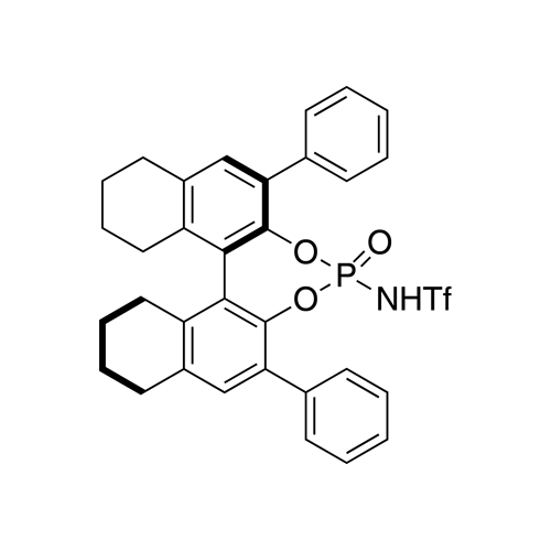 1,​1,​1-​Trifluoro-​N-​[(11bR)​-​8,​9,​10,​11,​12,​13,​14,​15-​octahydro-​4-​oxido-​2,​6-​diphenyl-dinaphtho[2,​1-​d:1',​2'-​f]​[1,​3,​2]​dioxaphosphepin-​4-​yl]​methanesulfonamide