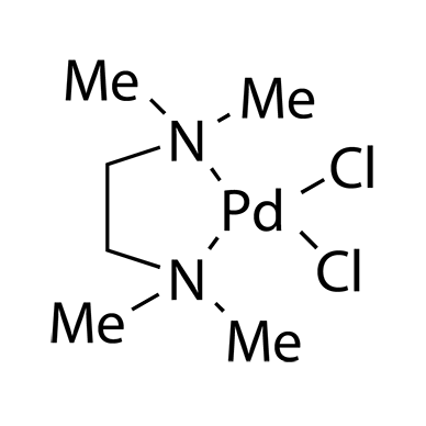 顺-二氯(N,N,N',N'-四甲基乙二胺)钯(II)