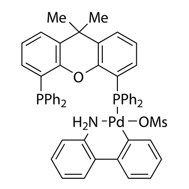甲烷磺酸[9,9-二甲基-4,5-双(二苯基膦)呫吨] [2'-氨基-1,1'-联苯]钯（II）二氯甲烷加合物