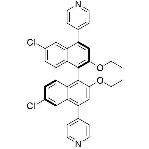 4,​4'-​[(1R)​-​6,​6'-Dichloro-​2,​2'-​diethoxy[1,​1'-​binaphthalene]​-​4,​4'-​diyl]​bispyridine