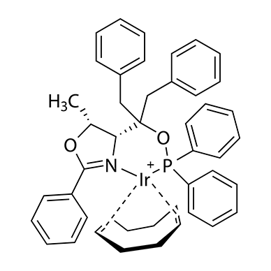 ((4R,5R)-(+)-O-[1-苯甲基-1-(5-甲基-2-苯基-4,5-二氢恶唑-4-基)-2-苯基乙基](二苯基膦亚盐)(1,5-COD)铱(I)四(3,5-二(三氟甲基)苯基硼酸