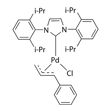 [(1,2,3-η)-3-苯基-2-烯丙基][1,3-双(2,6-二-异丙基苯基)咪唑-2-亚基]氯化钯(II)