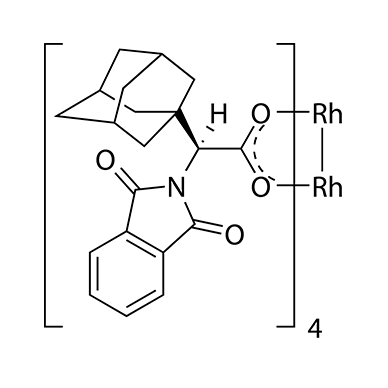 四[(S)-(+)-1-金刚烷基)-(N-苯二甲酰亚氨基)乙酸根]二铑(II)