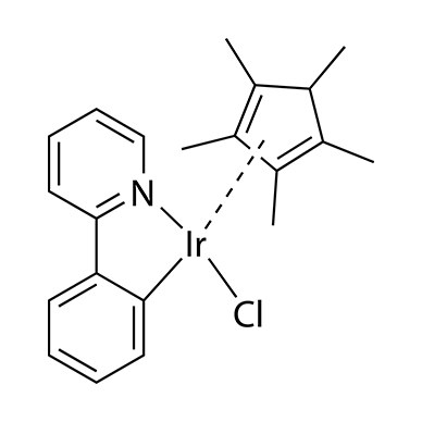 氯（五甲基环戊二烯基）[（2 -吡啶基-KN）苯基架KC]铱（Ⅲ）