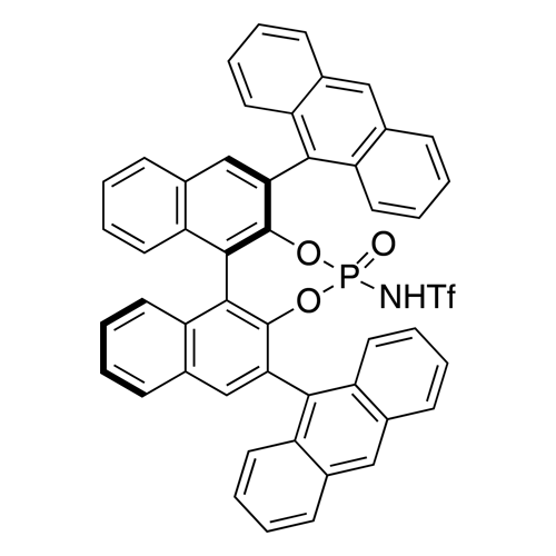 N-​[(11bR)​-​2,​6-​Di-​9-​anthracenyl-​4-​oxido-dinaphtho[2,​1-​d:1',​2'-​f]​[1,​3,​2]​dioxaphosphepin-​4-​yl]​-​1,​1,​1-​trifluoromethanesulfonamide